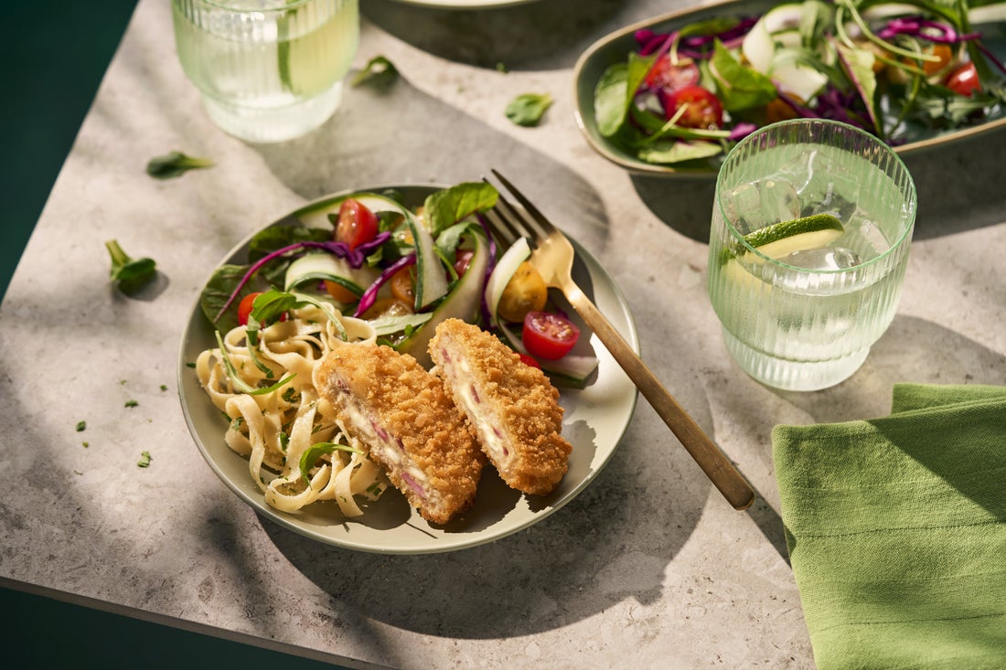 Cordon Twist &amp; tagliatelles et salade printanière