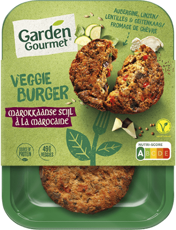 Veggie Burger Marokkaanse Stijl