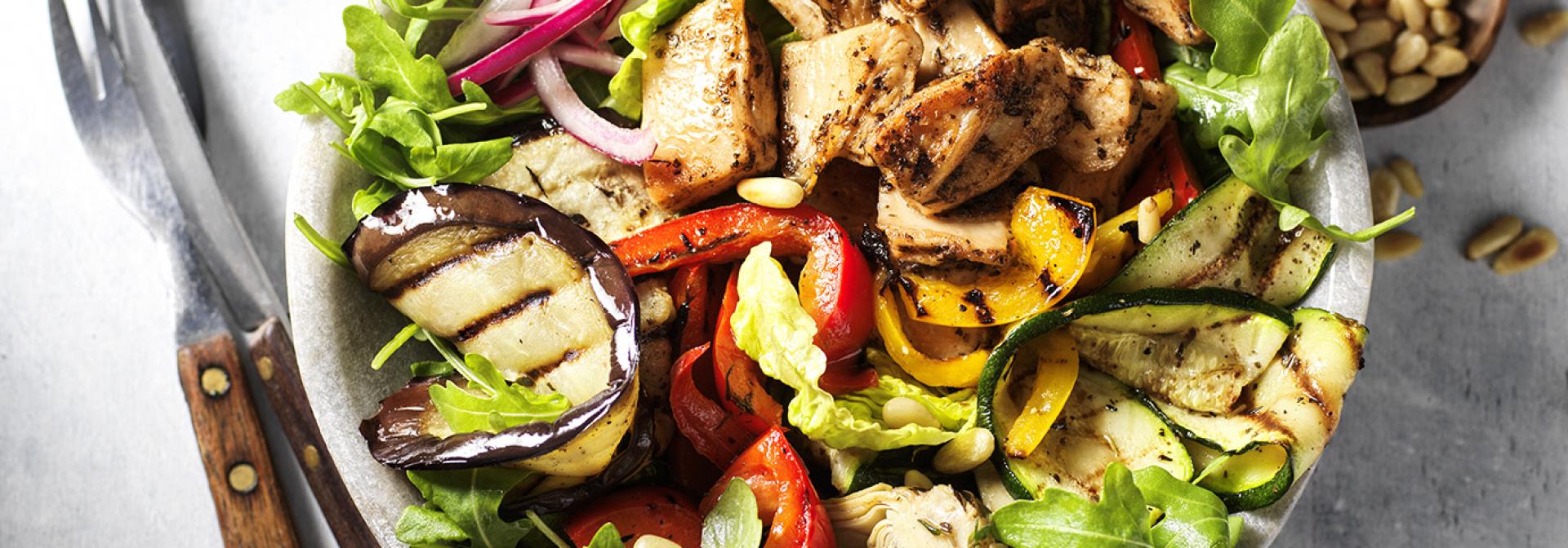 Salade Italienne avec Filet Pieces