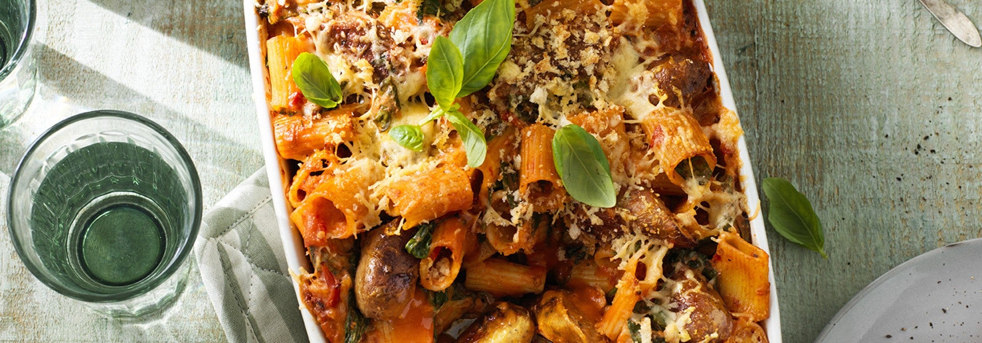 Creamy Sausage Bake
