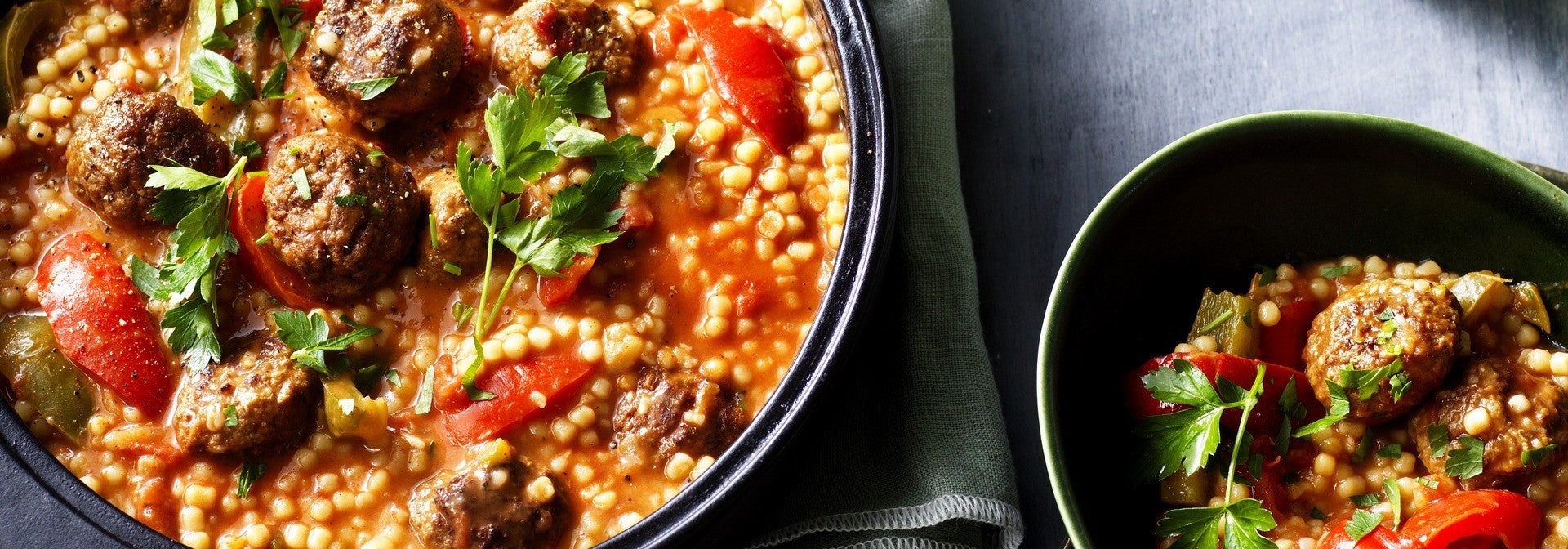 Eenpans Parelcouscous Met Goulash
