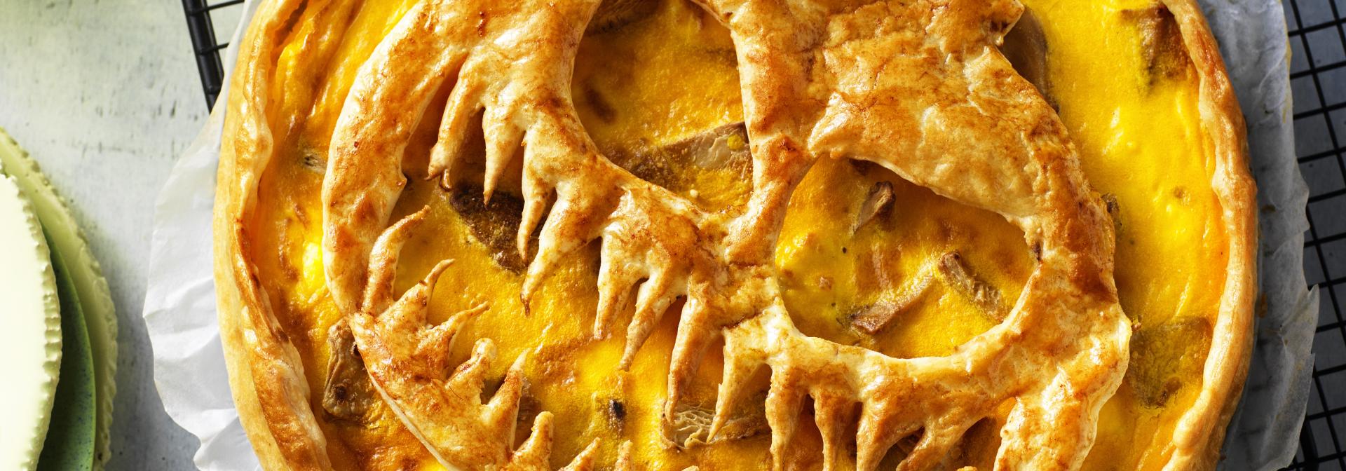 Halloween Pompoentaart