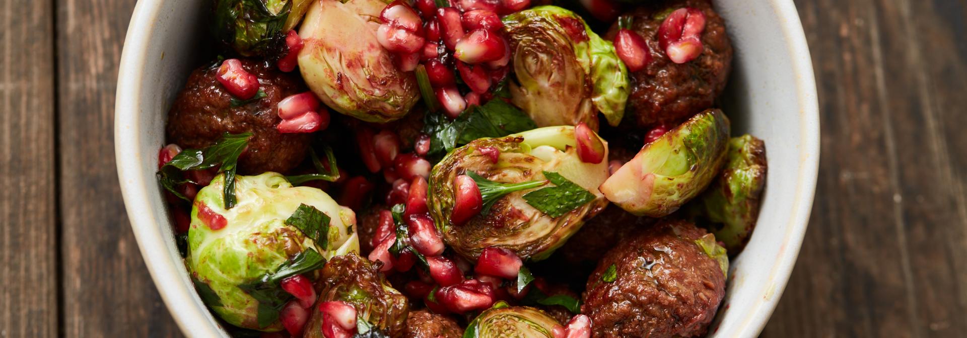 Rosenkohl Granatapfel