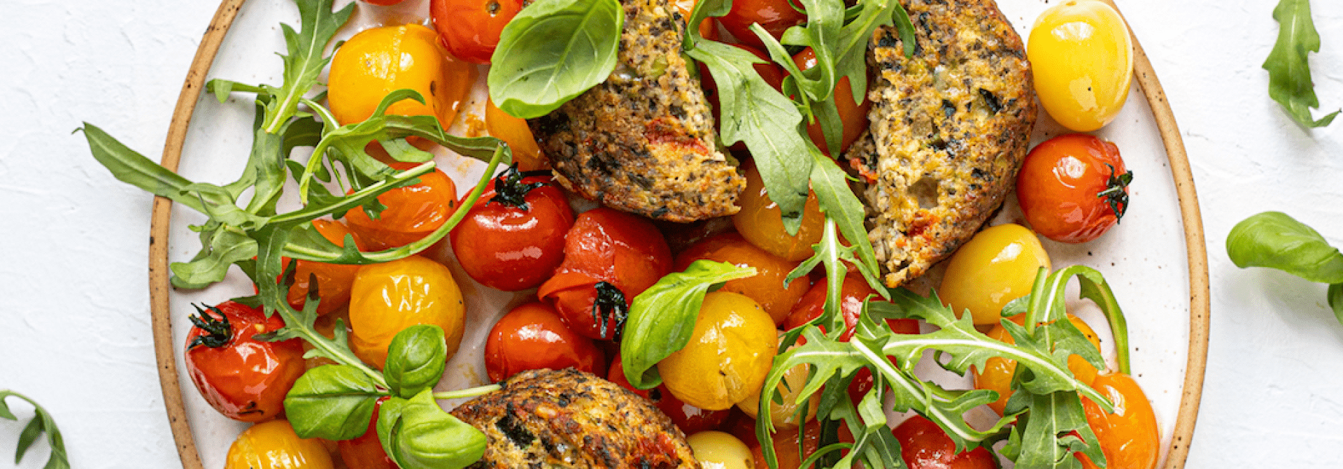 Purée de choux fleur et féta, garnis avec Saussices GG