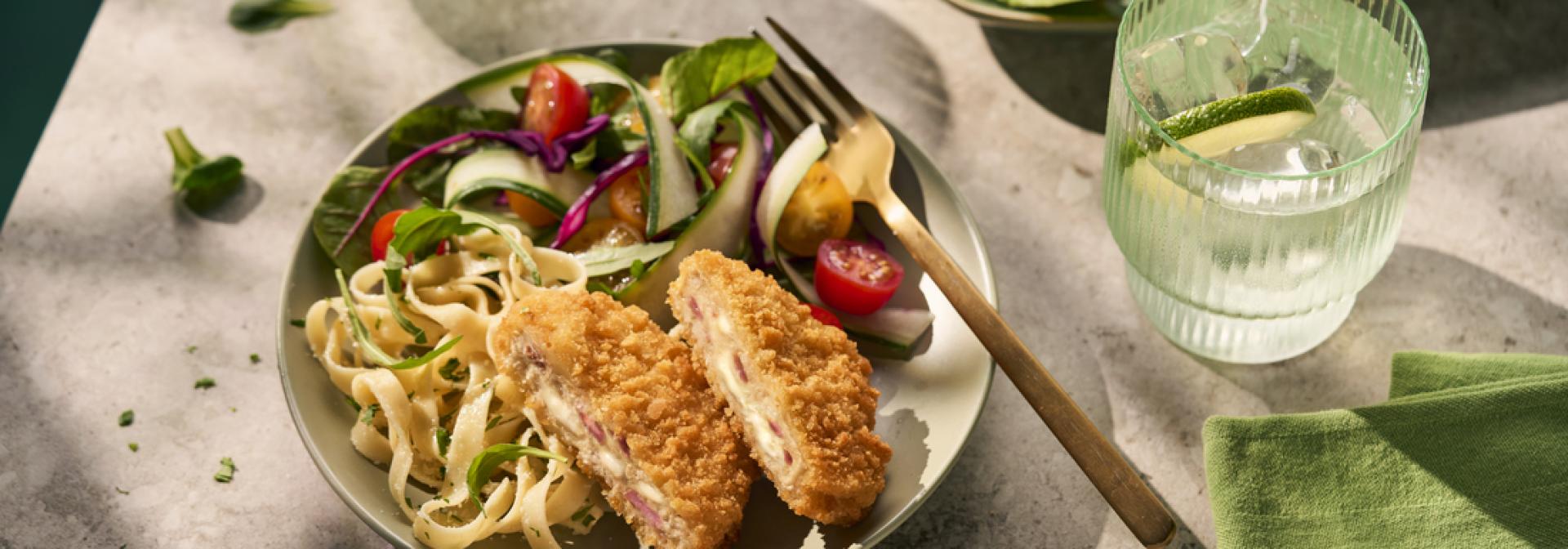 Cordon Twist &amp; tagliatelles et salade printanière