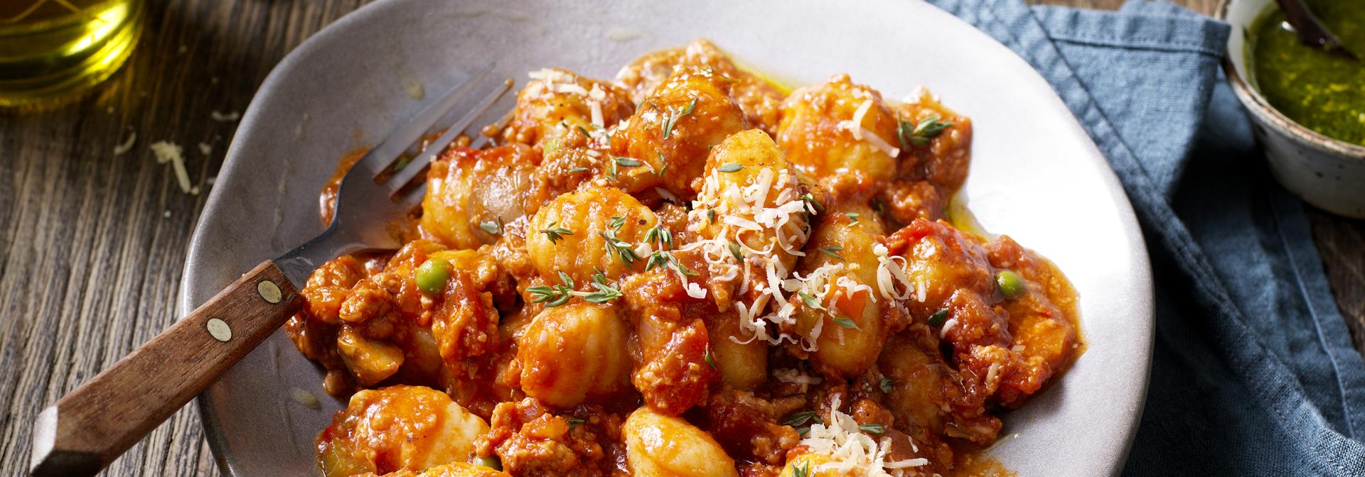 Gnochi à la bolognaise et Sensational Haché