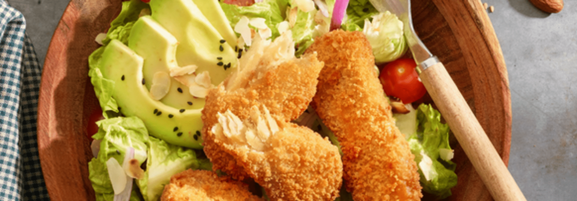 CRISPY MINI FILET SALADE