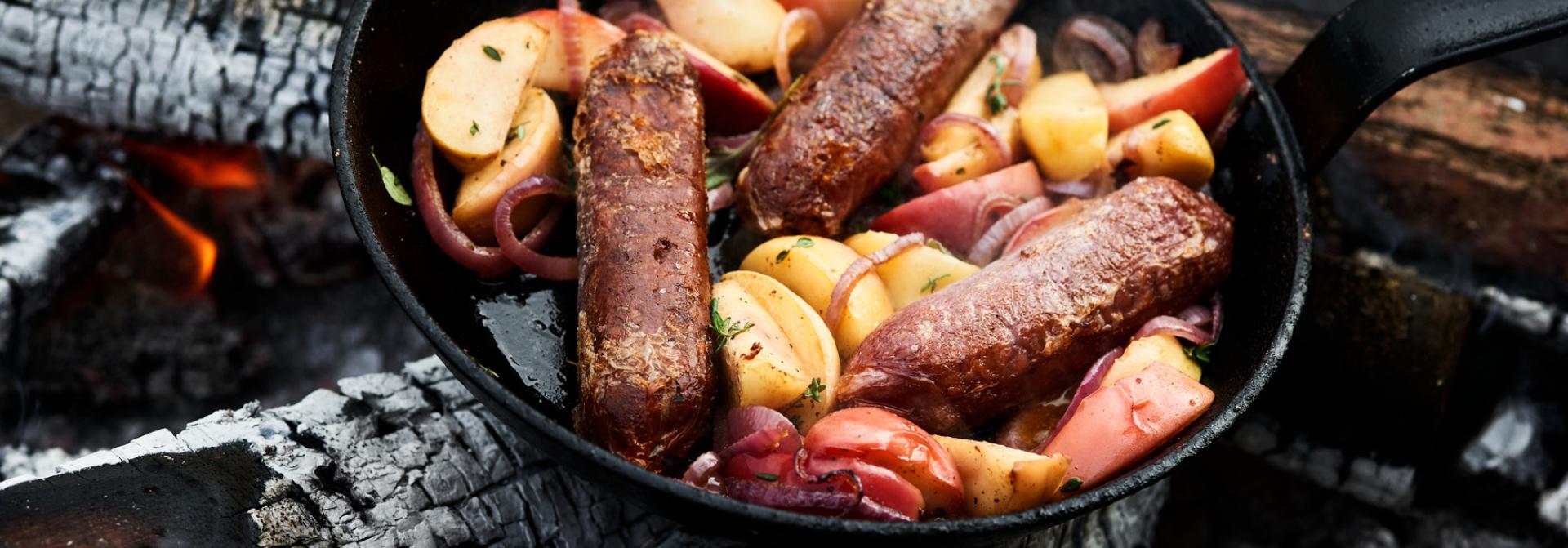 Zoete aardappel stamppot