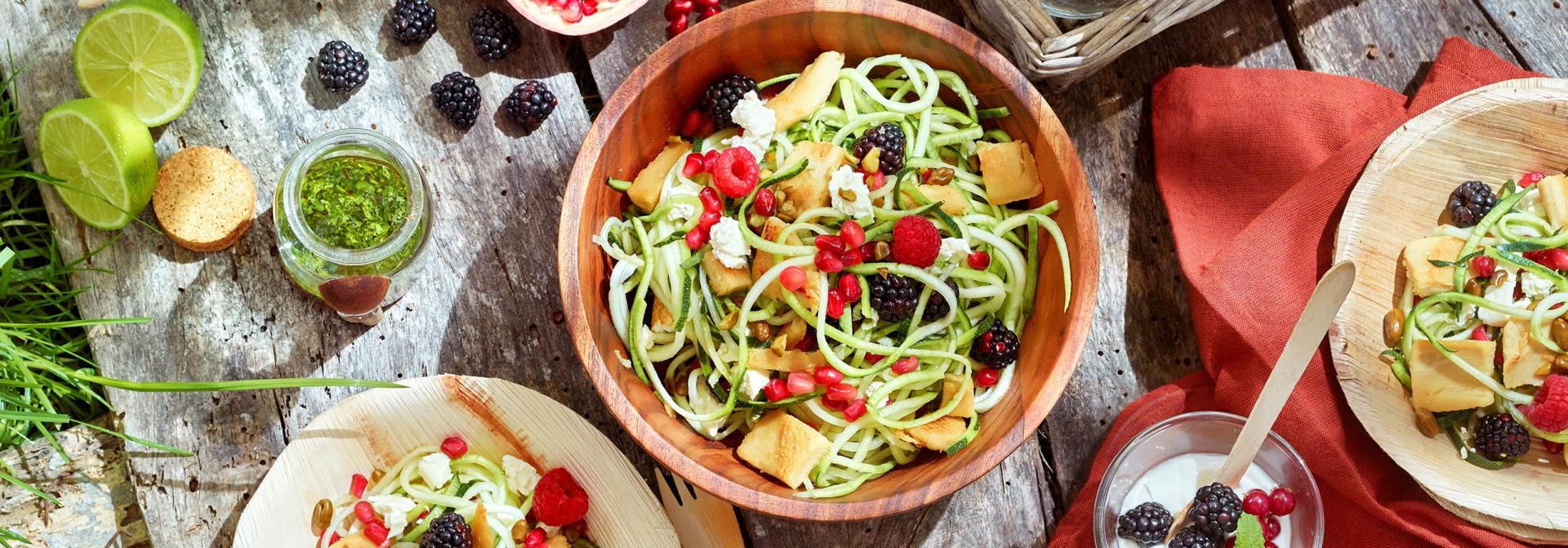 Courgette Spaghetti Salade