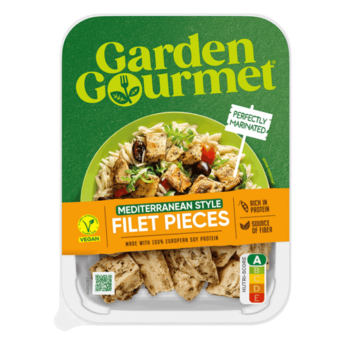 Filet pieces Mediterranean style