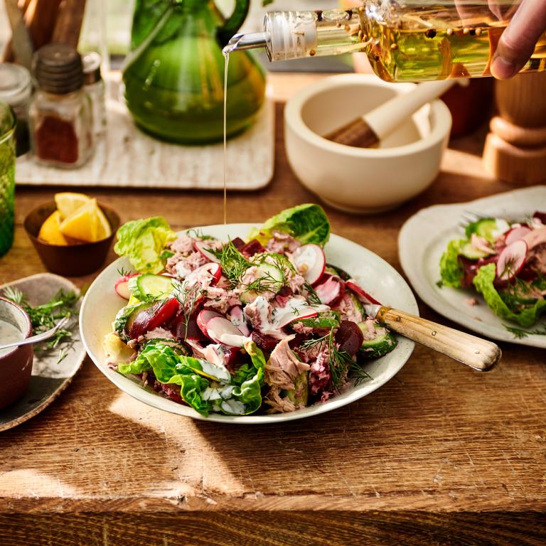 veggie salad vuna
