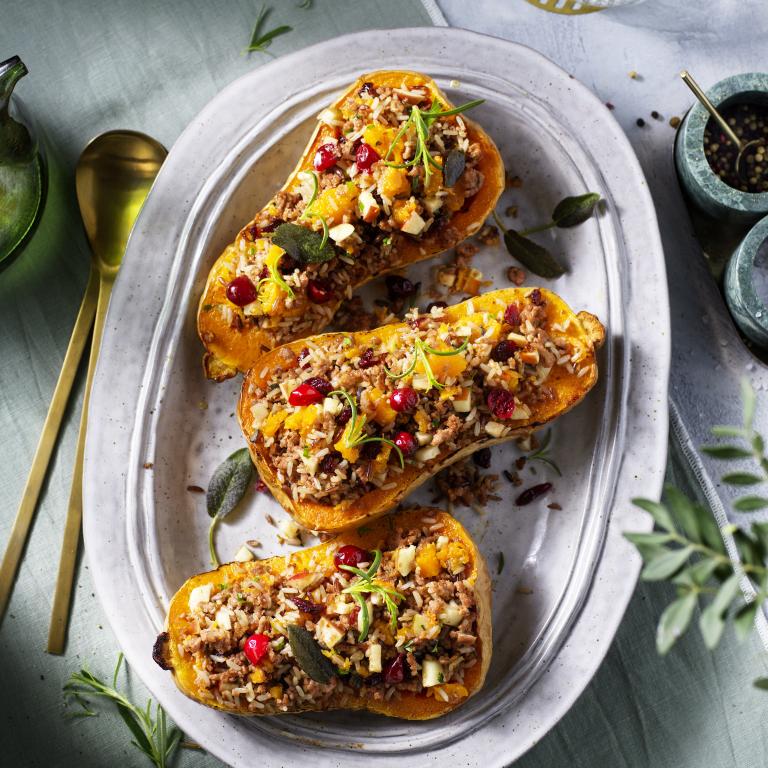 Courge butternut farcie Sensational Mince