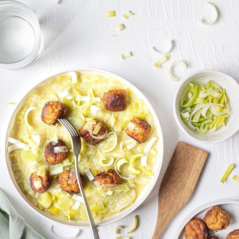 Groentecurry met groenteballetjes