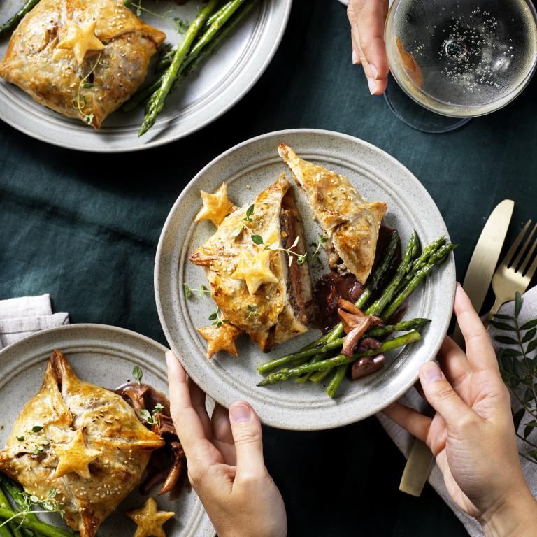 Mini Wellington avec Burger sensationnel Mini Wellington avec Burger sensationnel