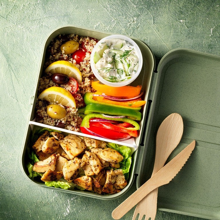 Greek-style Lunch Box Salad