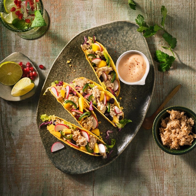 Vegan Valentine Tacos