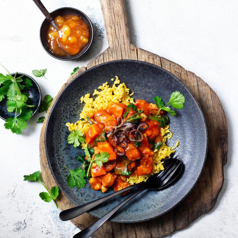 Zoete aardappel stamppot Zoete aardappel stamppot