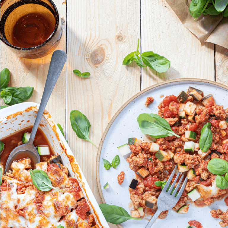 Lasagne d'aubergines et Sensational Haché
