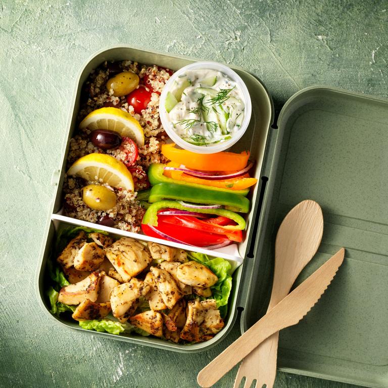 Greek-style Lunch Box Salad