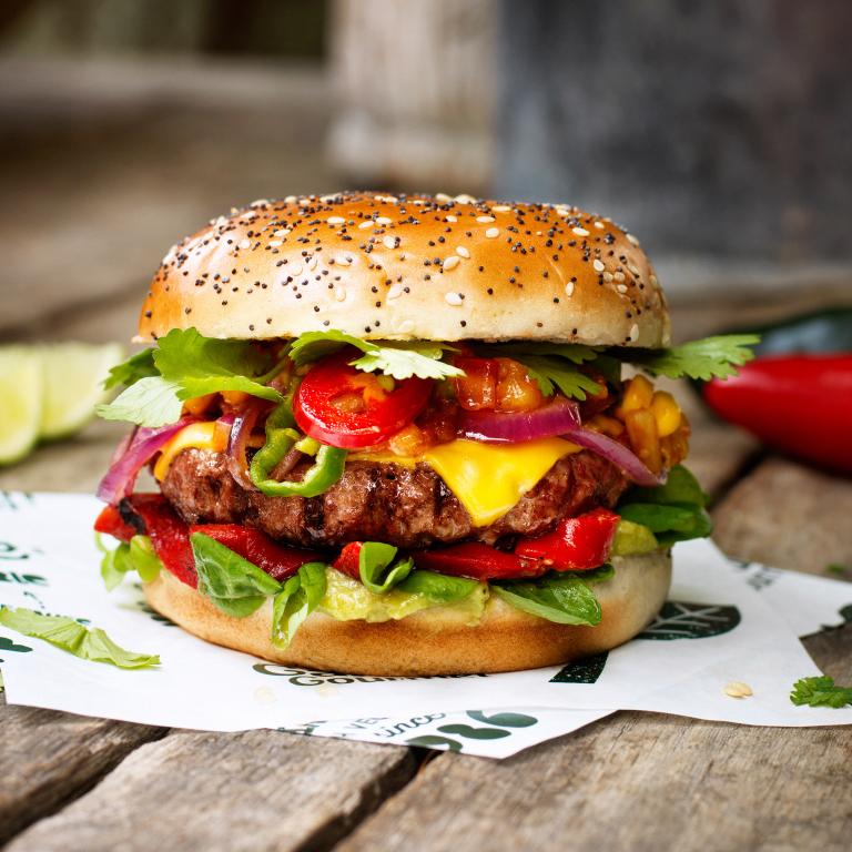 "Spicy-Tarien" burger Garden Gourmet - pittig