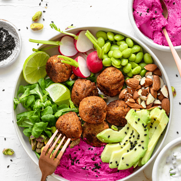 Veggie Falafel Poké Bowl